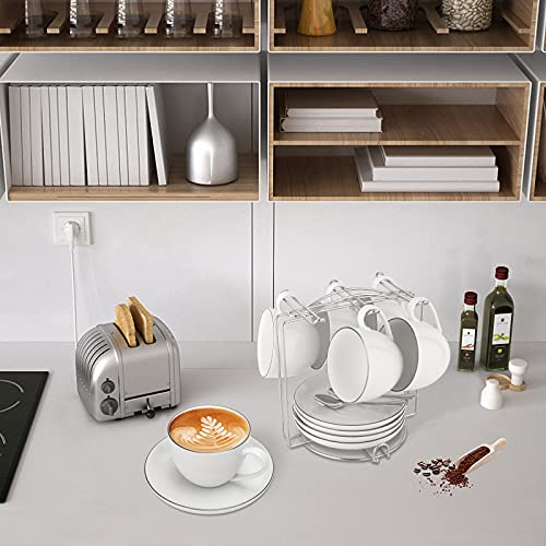 Organizador Para Tazas De Acero Inoxidable Para Mostrador