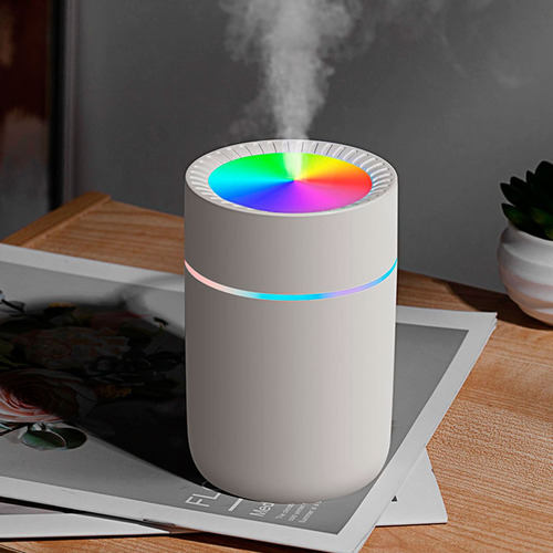 Humidificador Vaporizador Aromaterapia Luces Rgb Usb Perfume