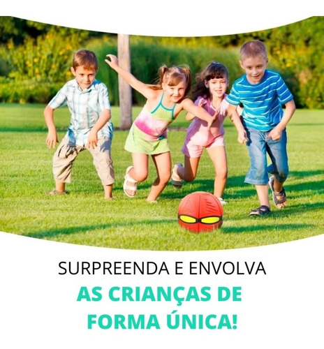 Imagem 3 de 9 de Bola Ufo Disco Voador Com Led