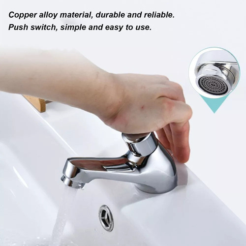 Pa Aleación De Cobre Grifo Fregadero Del Lavabo Retraso
