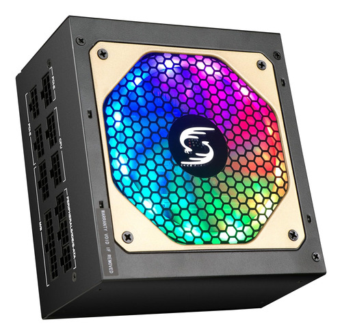 Fuente De Alimentación 750w Psu Argb Totalmente Modular Stan