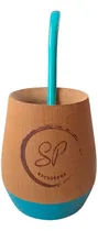 Comprar 15 Mate Madera Personalizado Grabado Logo Pintado C\u002Fbombilla