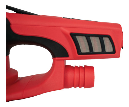 Lixadeira Elétrica Orbital Brushless 6 Pol 350w Sgt 4320 Cor Vermelho E Preto Frequência 50hz/60hz