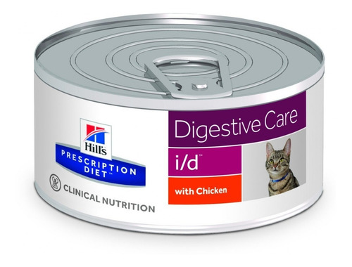 Imagen 1 de 2 de Hills Alimento Gatos I/d Cuidado Digestivo 156 Gr