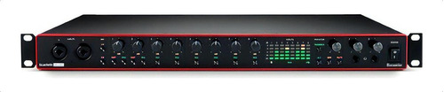 Focusrite Scarlett 18i20 3ª geração (interface de áudio) Cor vermelha