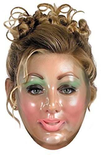 Disfraz Disfraces Máscara De Mujer Transparente, Adulto