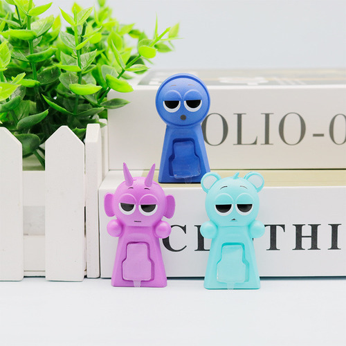 Kit 12 Figuras Sprunki Monstruos De Colores Juego De Música