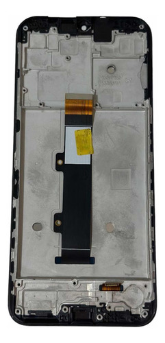Frontal Tela Display C/aro Para Moto G30 Xt2129 + Conector