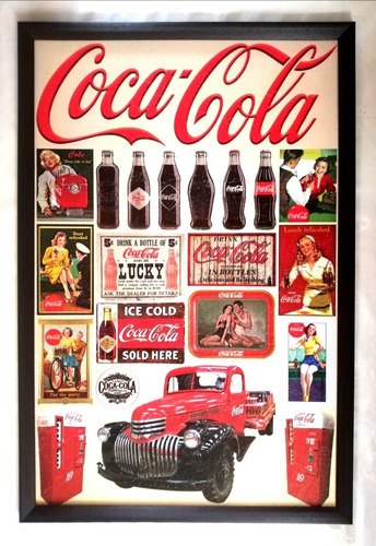 Cuadro Grande Nuevo Coca Cola Retro