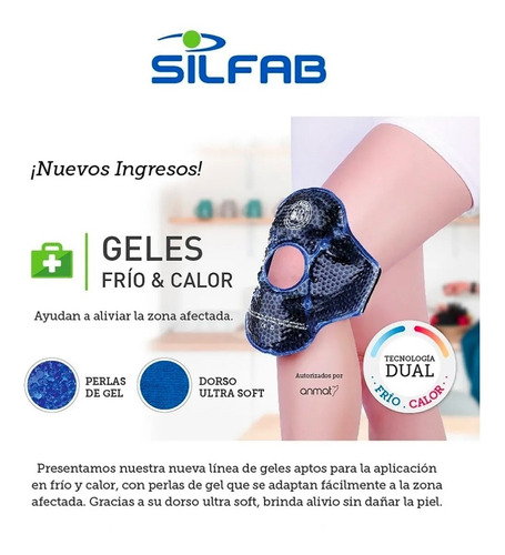 Gel Frio & Calor Para Codo O Rodilla Silfab B053b1