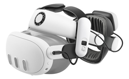 Batería Bobovr S3 Pro Strap de 10000 mAh con Quest 3 Color White