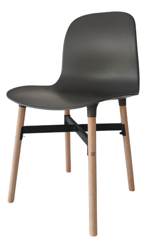 Silla Comedor Flia Hdc Group Turín Pack De 4 Sillas Gris Oscuro