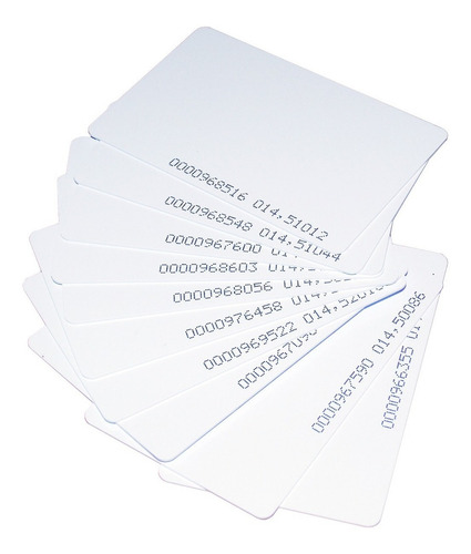 J R 10 Tarjetas De Proximidad Rfid 0.8 Mm Frecuencia 125 Khz