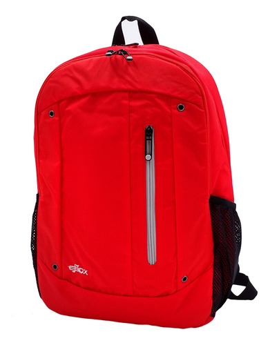 Mochila Notebook Ebox 15.6 Nylon Rojo