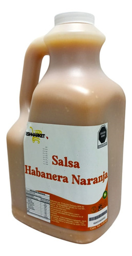 Salsa De Habanero Naranja Picosa Para Alitas Tacos 4 Lt