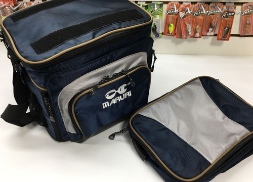 Bolsa De Pesca Maruri Af 10-0203 Com 4 Estojos