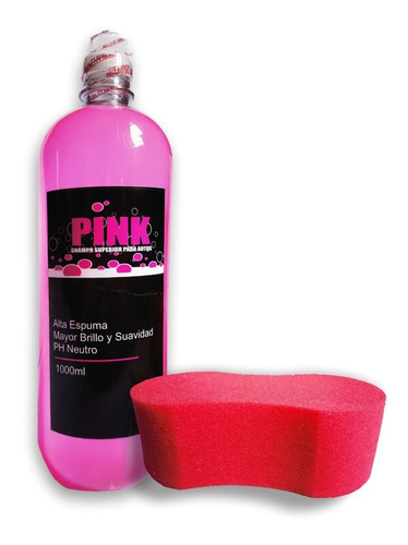 Shampoo Automotriz Pink 1l