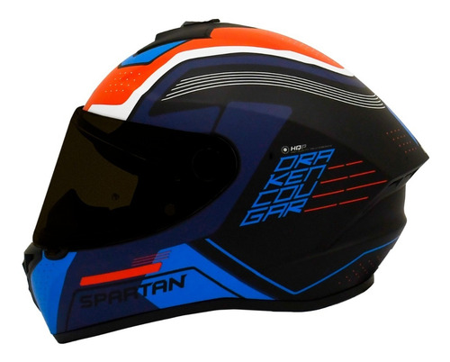 Imagen 2 de 7 de Casco Spartan Draken S Cougar