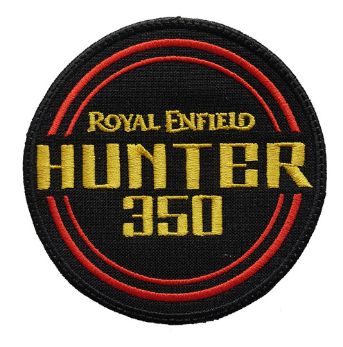 Parche Bordado Hunter 350 Royal Enfield Hntr350 Motocicleta