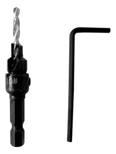 2 Broca Avellanadora 10mm Madera Para Tornilllo Oculto A Raz