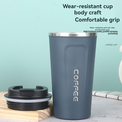 Taza Aislante De Café De Doble Capa De Acero Inoxidable