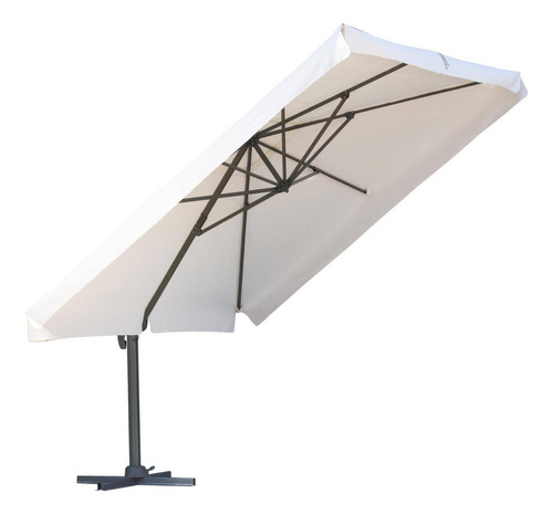 Parasol Grande Cuadrado Lateral 3x3m Giro 360 Oferta Bla