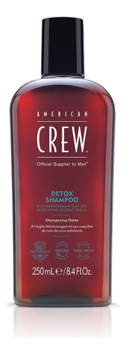American Crew Shampoo Detox 250 Ml.
