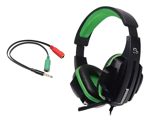 Headset Gamer P2 Cabo Nylon Multilaser Ph123