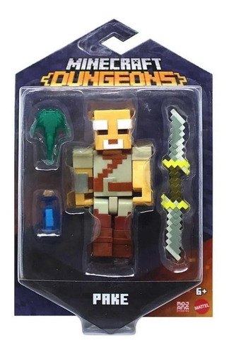 Minecraft Caras Intercambiables Dungeons 325 - Pake Gnc23