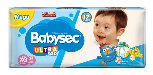Fralda Babysec Ultrasec Mega P M G Xg Xxg Promoção Atacado