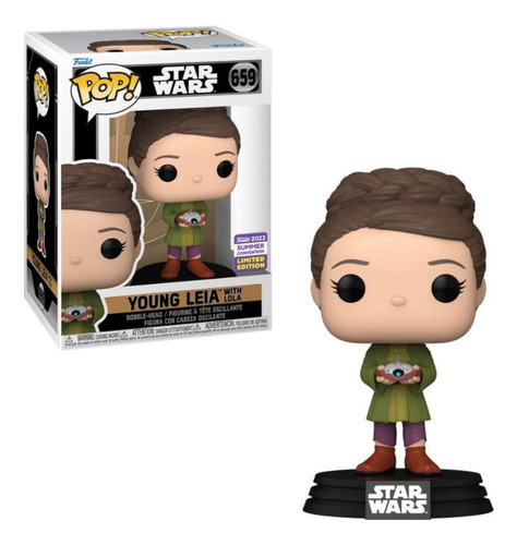 Leia Exclusivo C2023 Funko Pop Star Wars Obi Wan