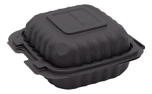 Contenedor 6 X 6 Fécula De Maíz Biodegradable 300 Pzs,