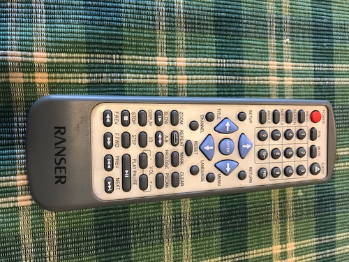 Reproductor Dvd Ranser 1122 Sin Funcionar