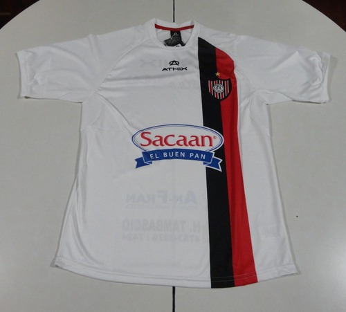 Camiseta De Chacarita Futsal Marca Athix Blanca, Talle S