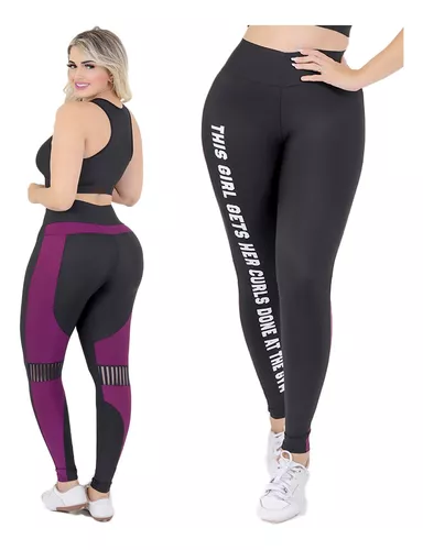 Legging cintura alta e moda fitness