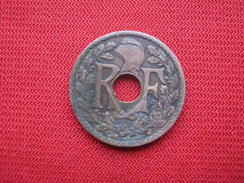 Imagen 1 de 2 de Indochina Francesa 1/2 Cent 1936
