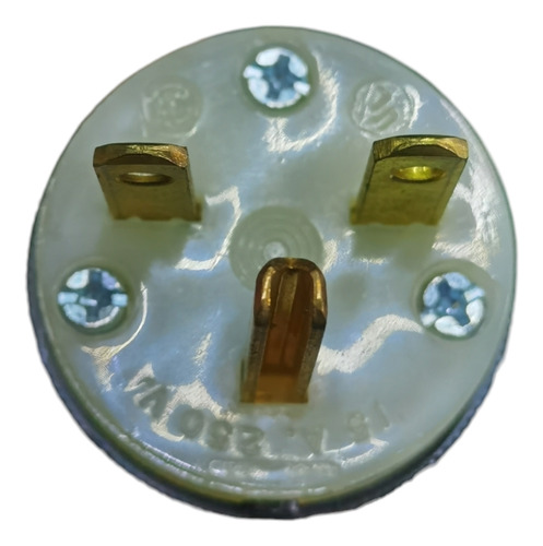 Hubbell 5666c Clavija Macho 15a, 250v, L6-15p, 2p+t, 6-15p