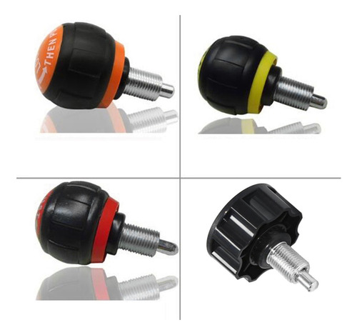 Para 6 Perilla De Resorte Para Bicicleta Deportiva, M16,