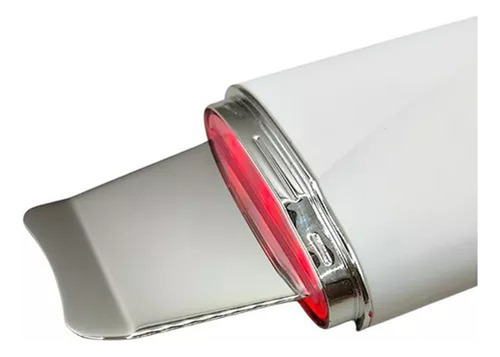 Espatula Luminity Scrubber Ultrasonido Ion Peeling Lifting Color Blanco