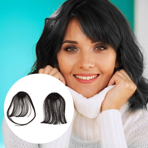Flequillo Con Flecos Para Mujer, 2 Unidades