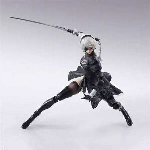 Colección De Figuras Nier: Automata 2b Y Machine Lifeform De