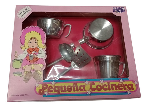 Juego De Cocina  Pequeña Cocinera  Fabricado Por Ima Años 80