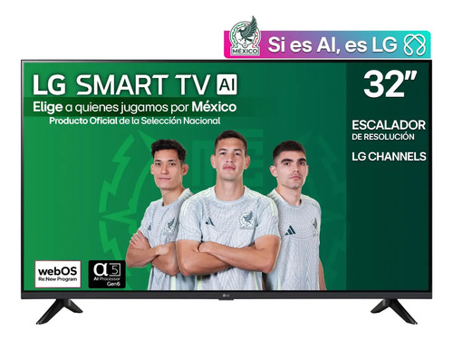 Pantalla 32 Pulgadas LG Smart Tv Ai 2025 32lr600bpsc