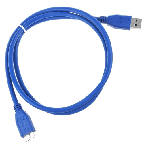 Cable De Datos De 3 Pies Usb 3.0 Para Slim Portátil 500gb De