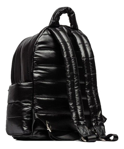Mochila Urbana Prüne Modelo Blow - Estilo Y Comodidad Negro Liso
