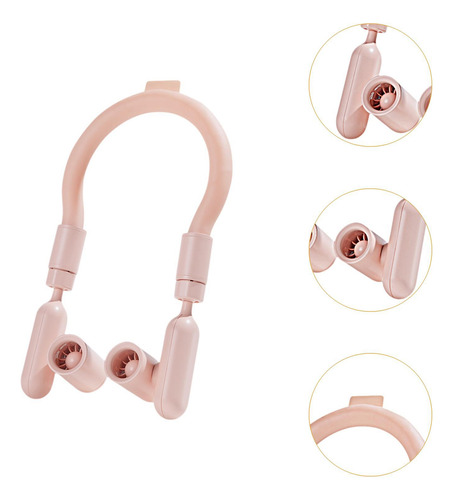 Para Colgar En El Cuello, Ventilador Portátil Con Rosa