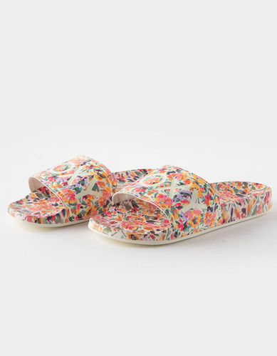 Sandalias Para Mujer Roxy Slide Slippy Printed Org