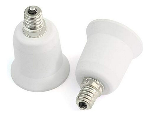 Adaptador E12 A E26/e27 Para Bombillas Led Y Cfl