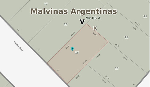 Venta Terreno En Los Polvorines 