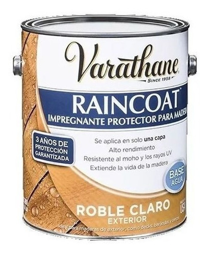 Impregnante Va Raincoat Roble Claro 3,78 L Rust Oleum -ynter